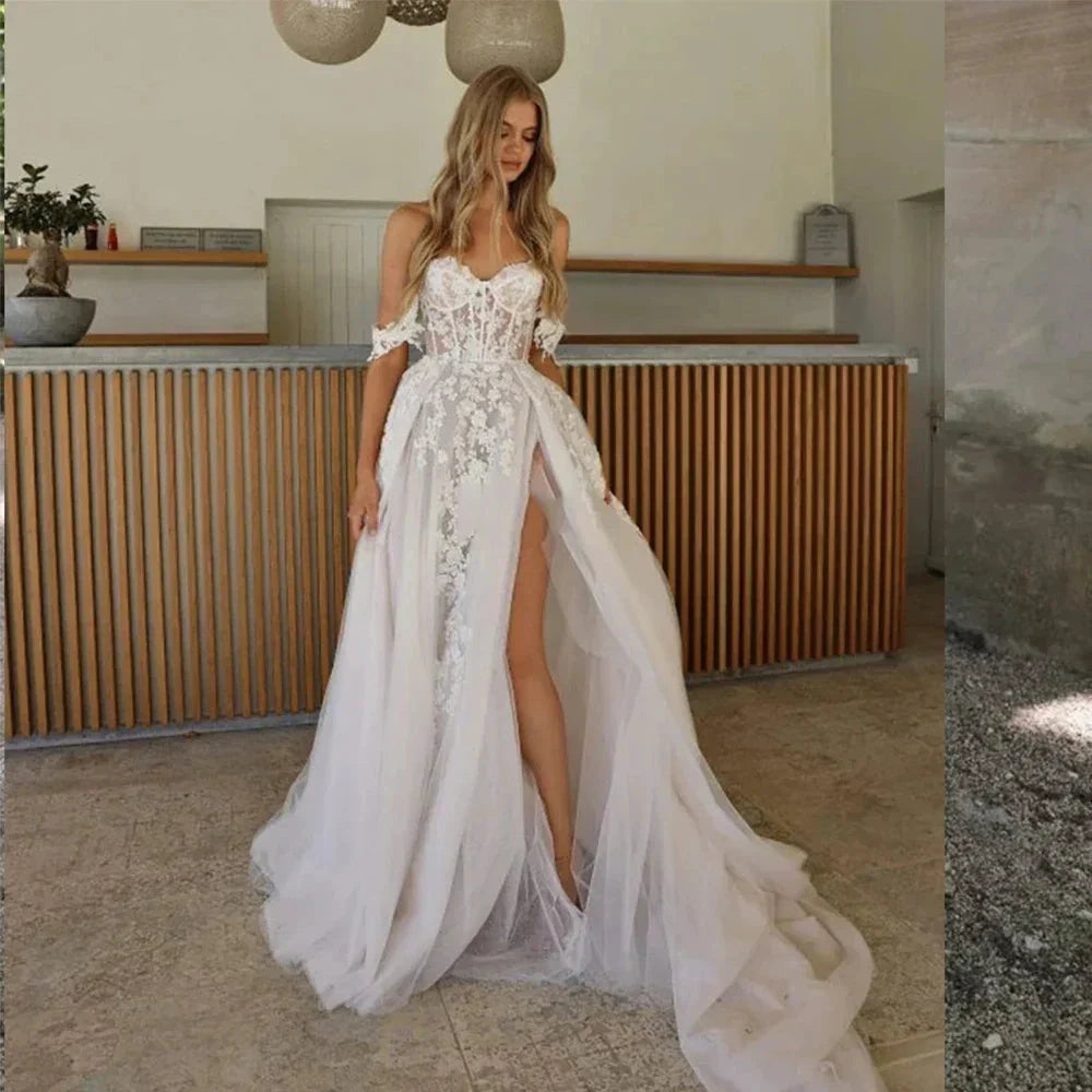 Bohemian Wedding Dresses Women&