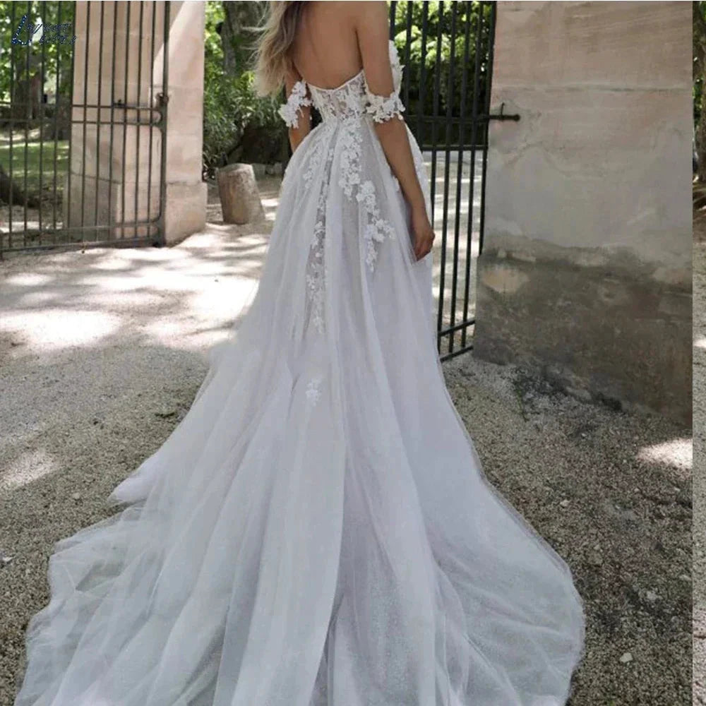 Bohemian Wedding Dresses Women&