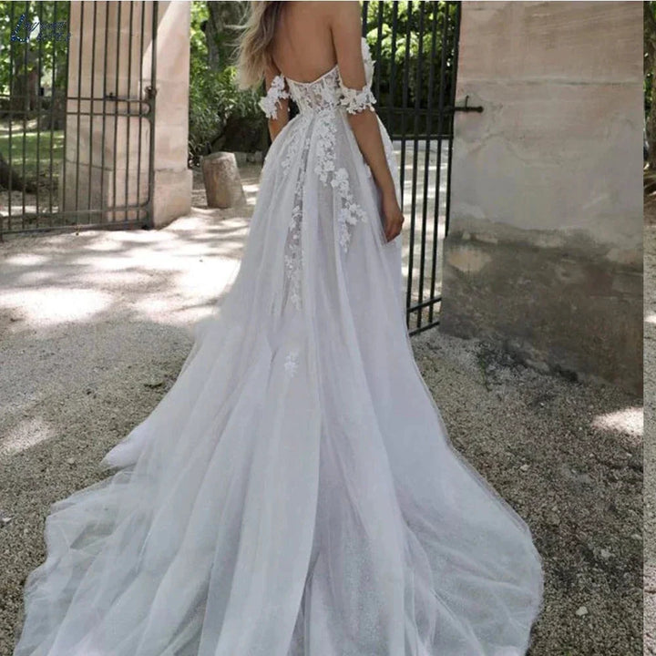 Bohemian Wedding Dresses Women&