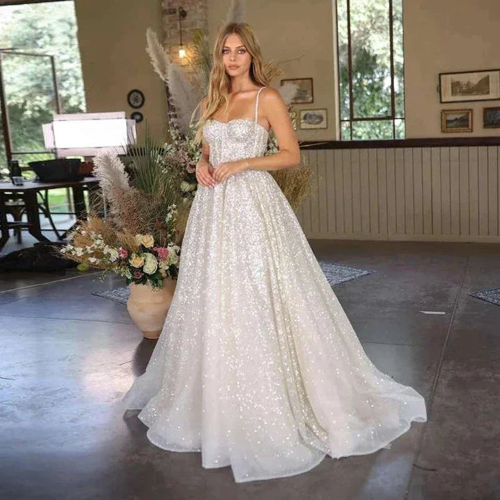 Bohemian Wedding Gowns A-Line Women&