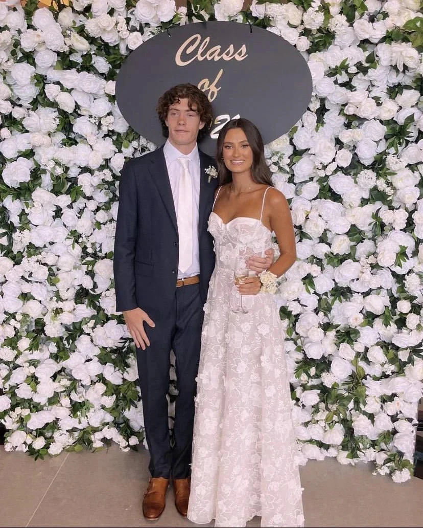 Glamorous A-line White Spaghetti Strap Wedding Dress,White Bridal Dress Y4362 by simplepromdress