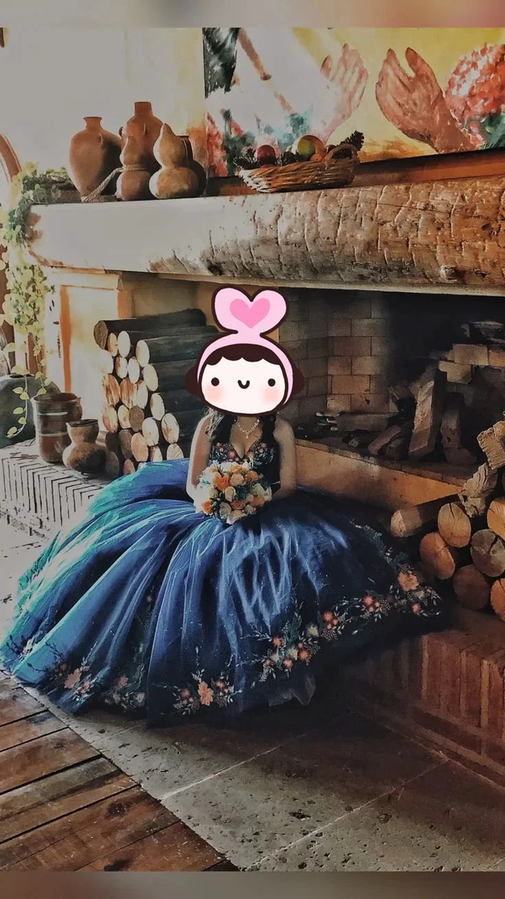 Luxury Navy Blue Quinceanera Dresses,Sweet 16 Dress,Chic Ball Gown Y4922 by simplepromdress