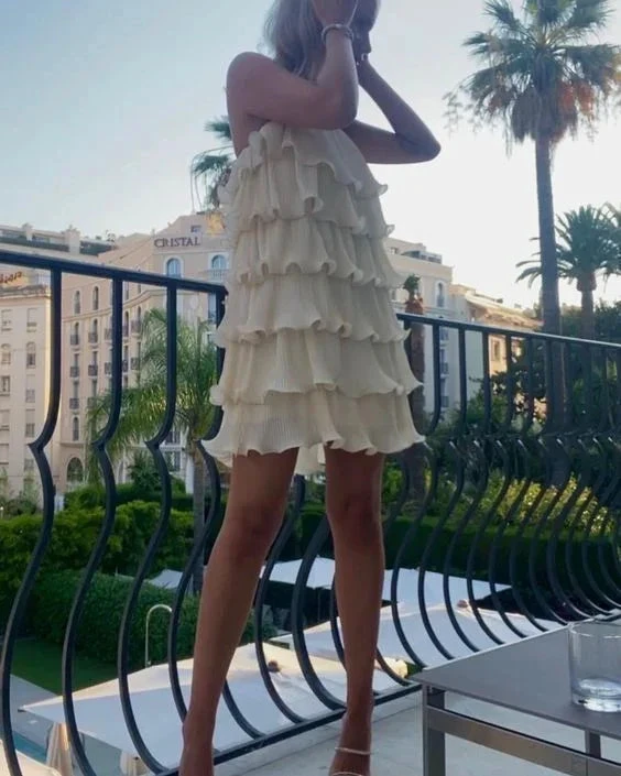 New Arrival Multi-layered Homecoming Dress Party Dress Y2796 by simplepromdress