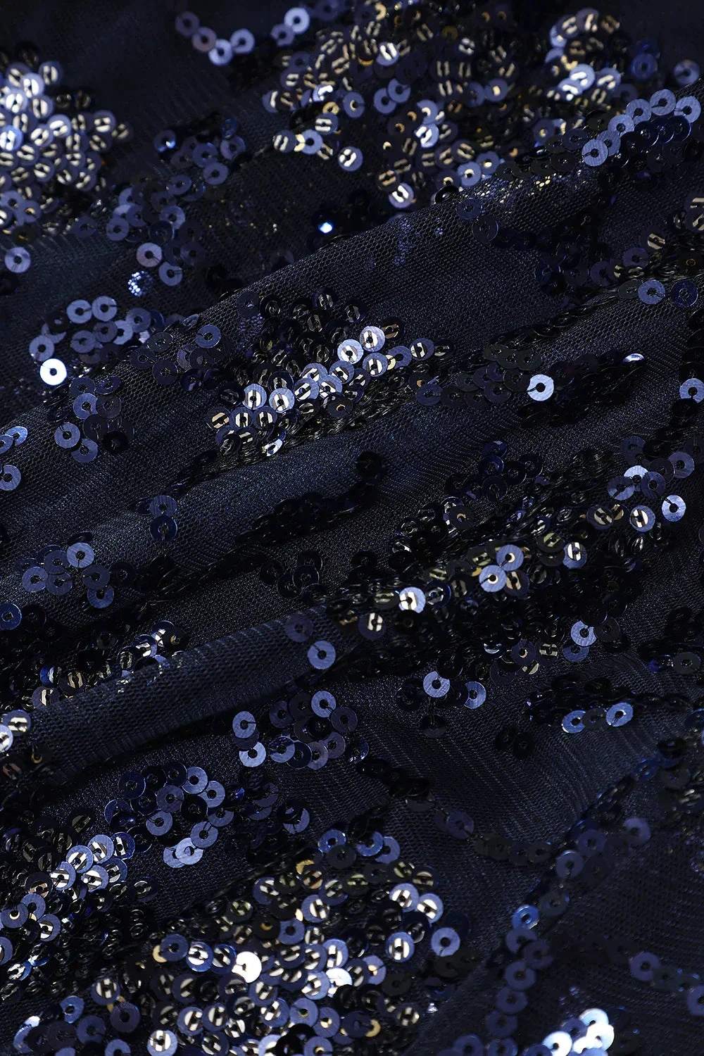 Navy Blue Evening Dress with Beading Sequins,Chic Prom Dress Y1832 by simplepromdress