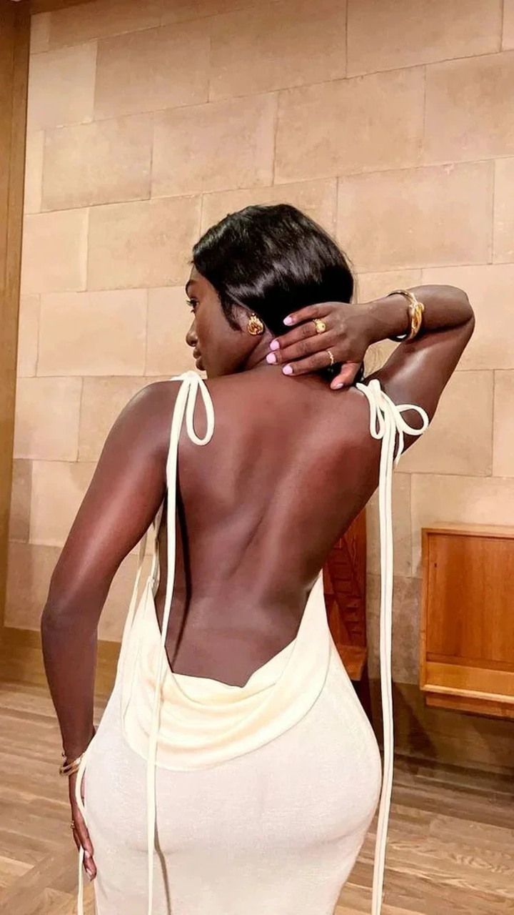Women Spaghetti Strap Backless Bodycon Dress,White Evening Dress Y1947 by simplepromdress