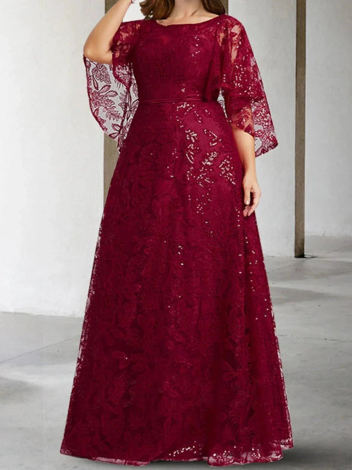 A-Line/Princess Mother of the Bride Dresses with Applique &amp; Sequins by Dreamylily