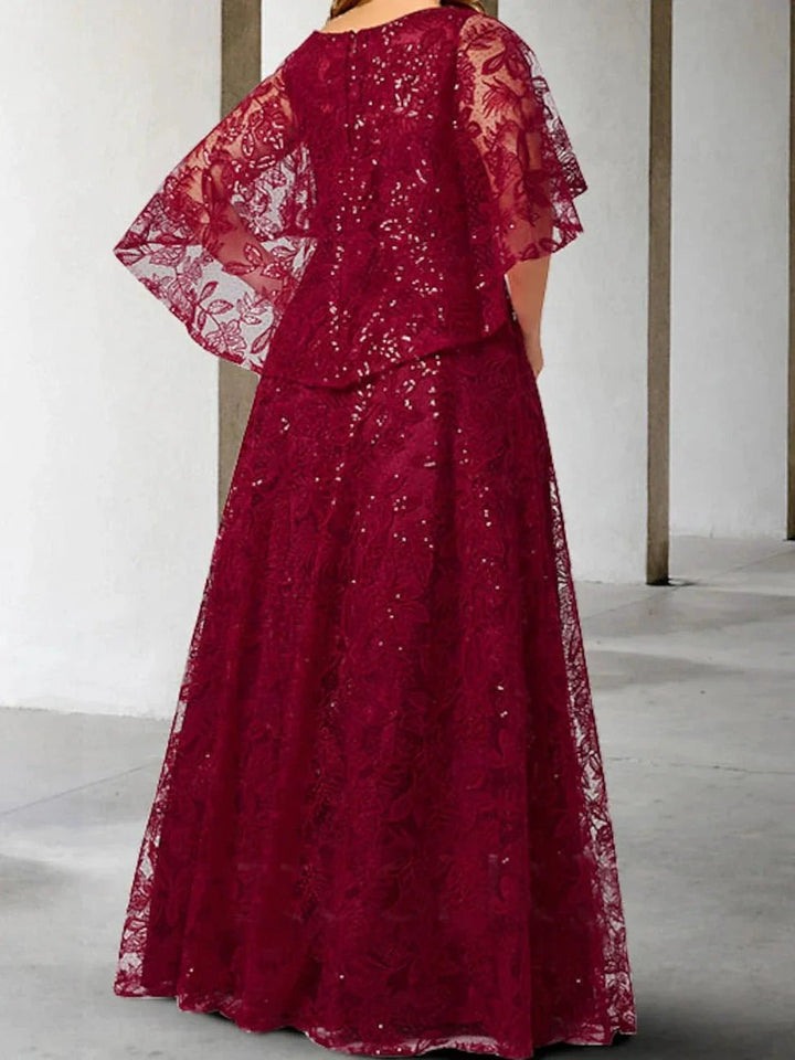 A-Line/Princess Mother of the Bride Dresses with Applique &amp; Sequins by Dreamylily