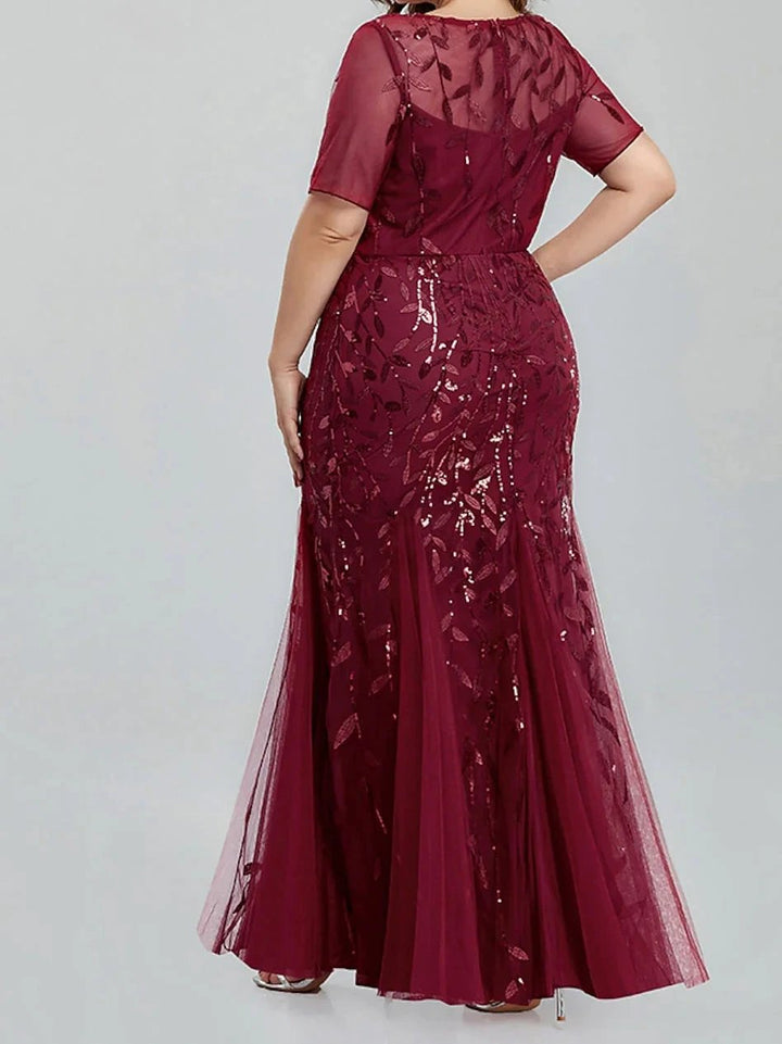 Trumpet/Mermaid Mother of the Bride Dresses with Applique by Dreamylily