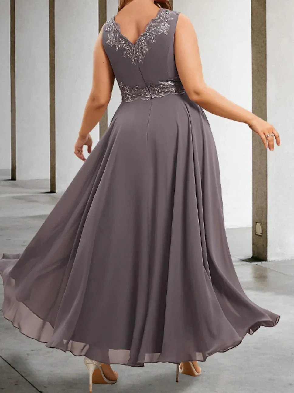 A-Line/Princess Mother of the Bride Dresses with Applique &amp; Sequins by Dreamylily