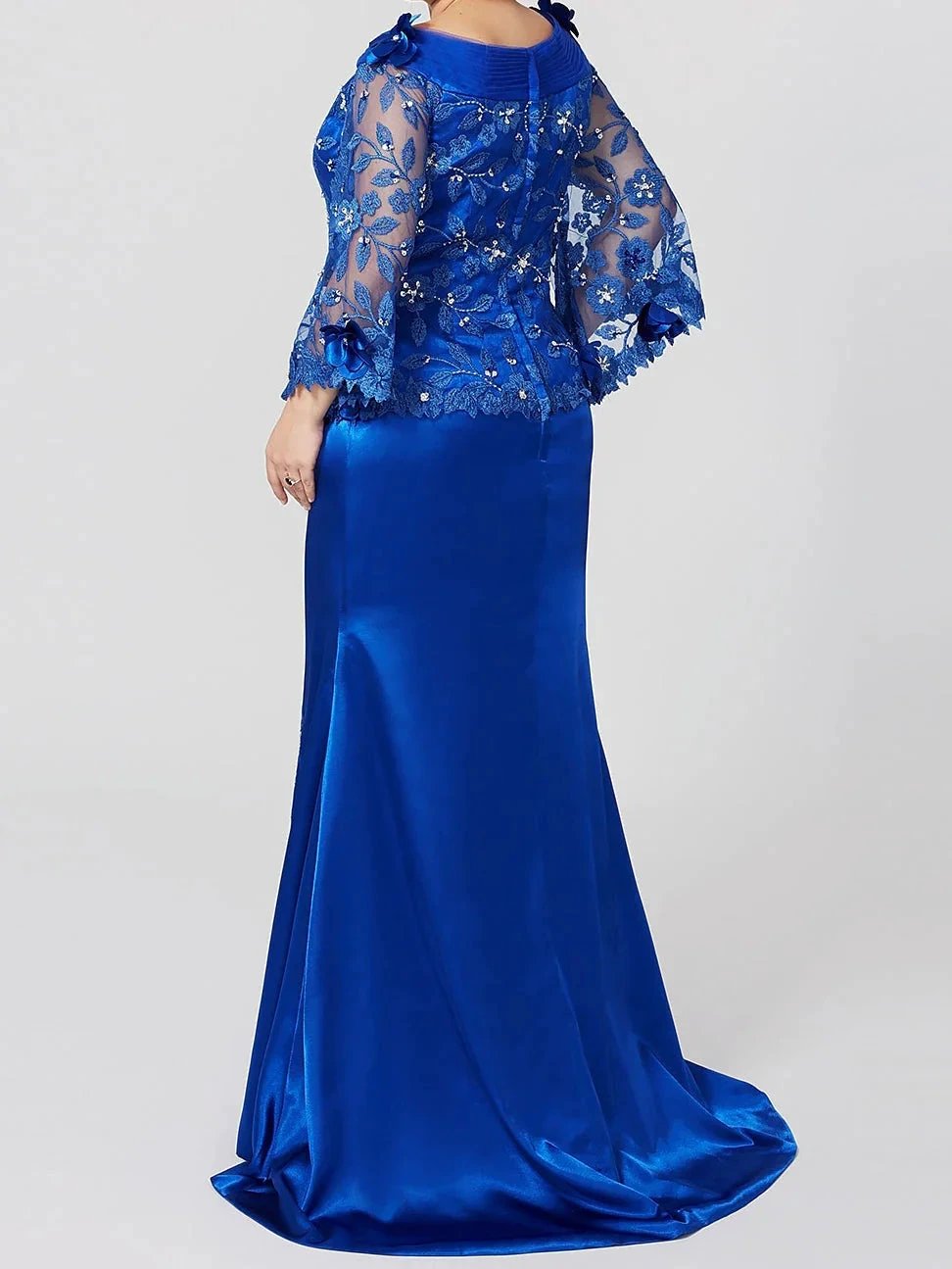 Trumpet/Mermaid Mother of the Bride Dresses with Applique &amp; Sequins by Dreamylily