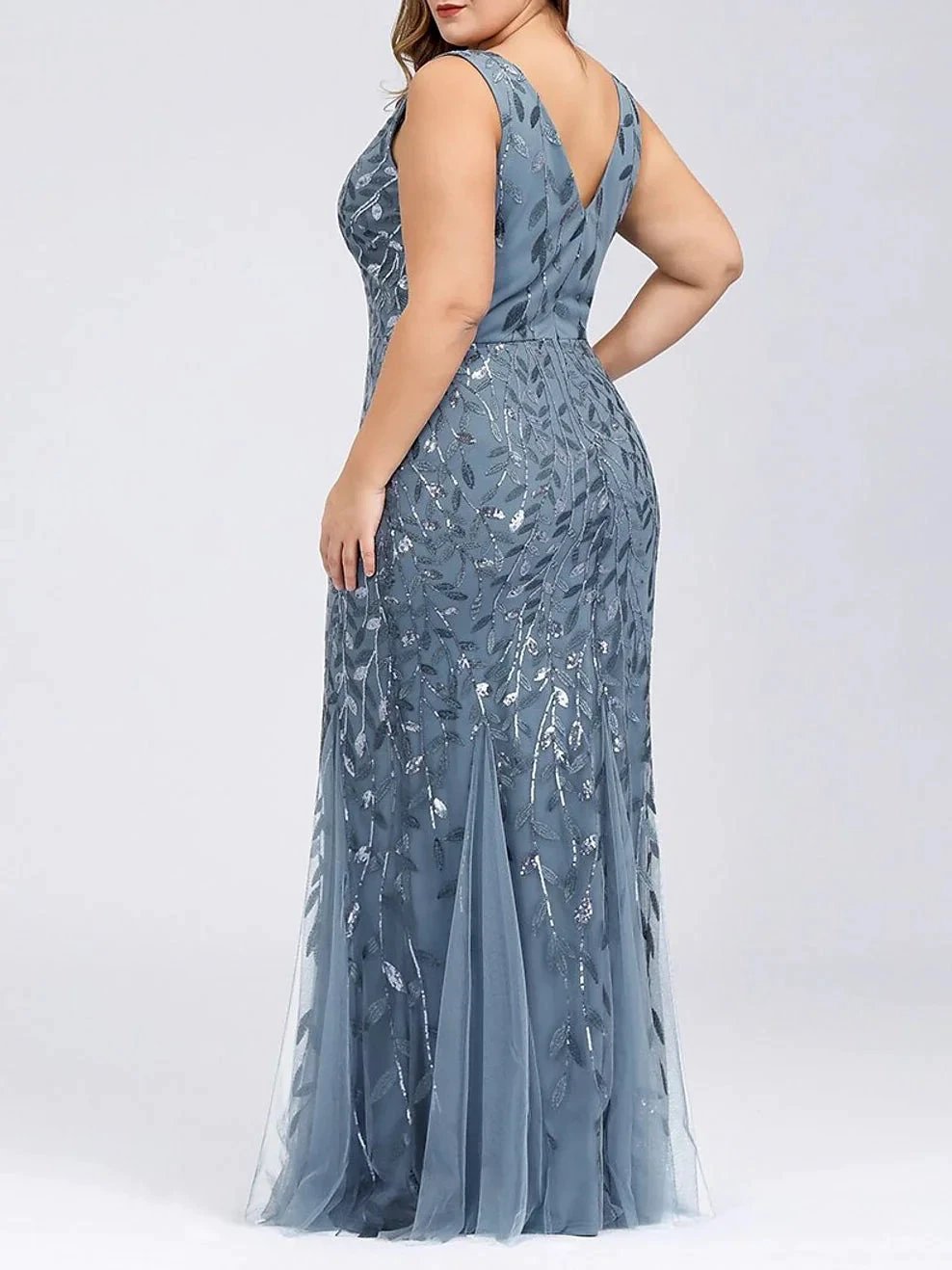 Trumpet/Mermaid Mother of the Bride Dresses with Sequins by Dreamylily