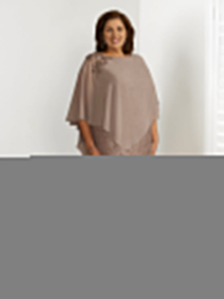 A-Line/Princess Mother of the Bride Dresses with Applique &amp; Wraps by Dreamylily