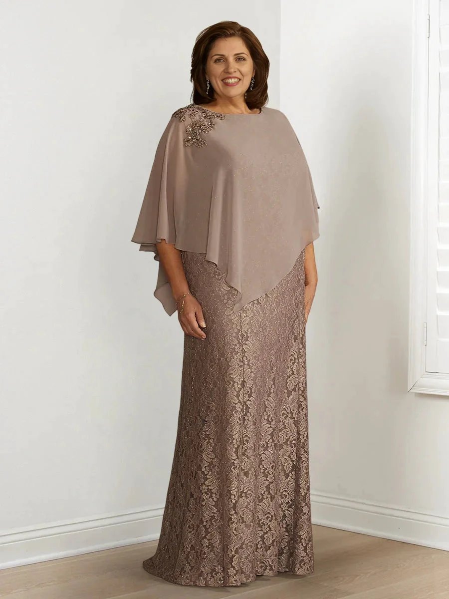 A-Line/Princess Mother of the Bride Dresses with Applique &amp; Wraps by Dreamylily