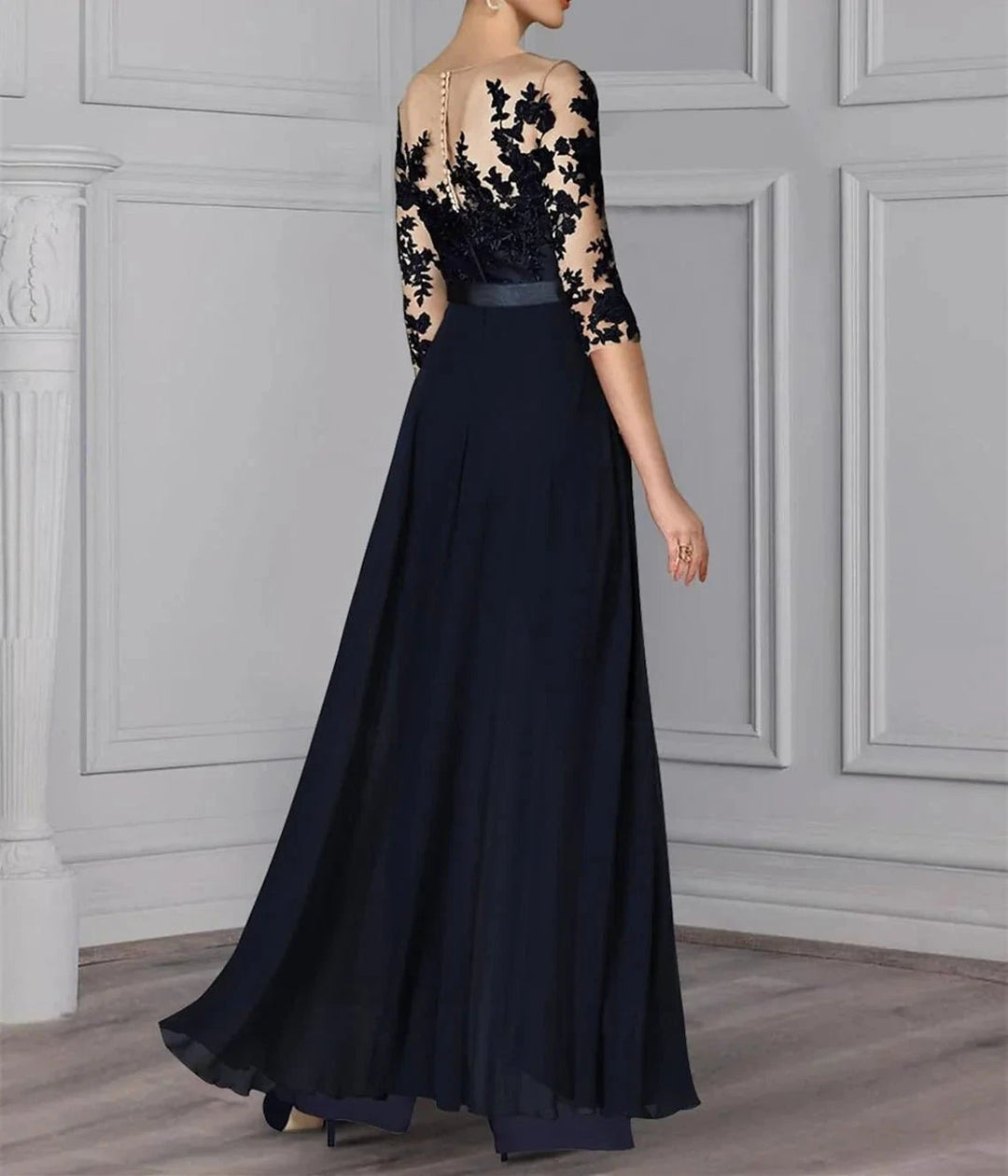 A-Line/Princess Mother of the Bride Dresses with Applique by Dreamylily
