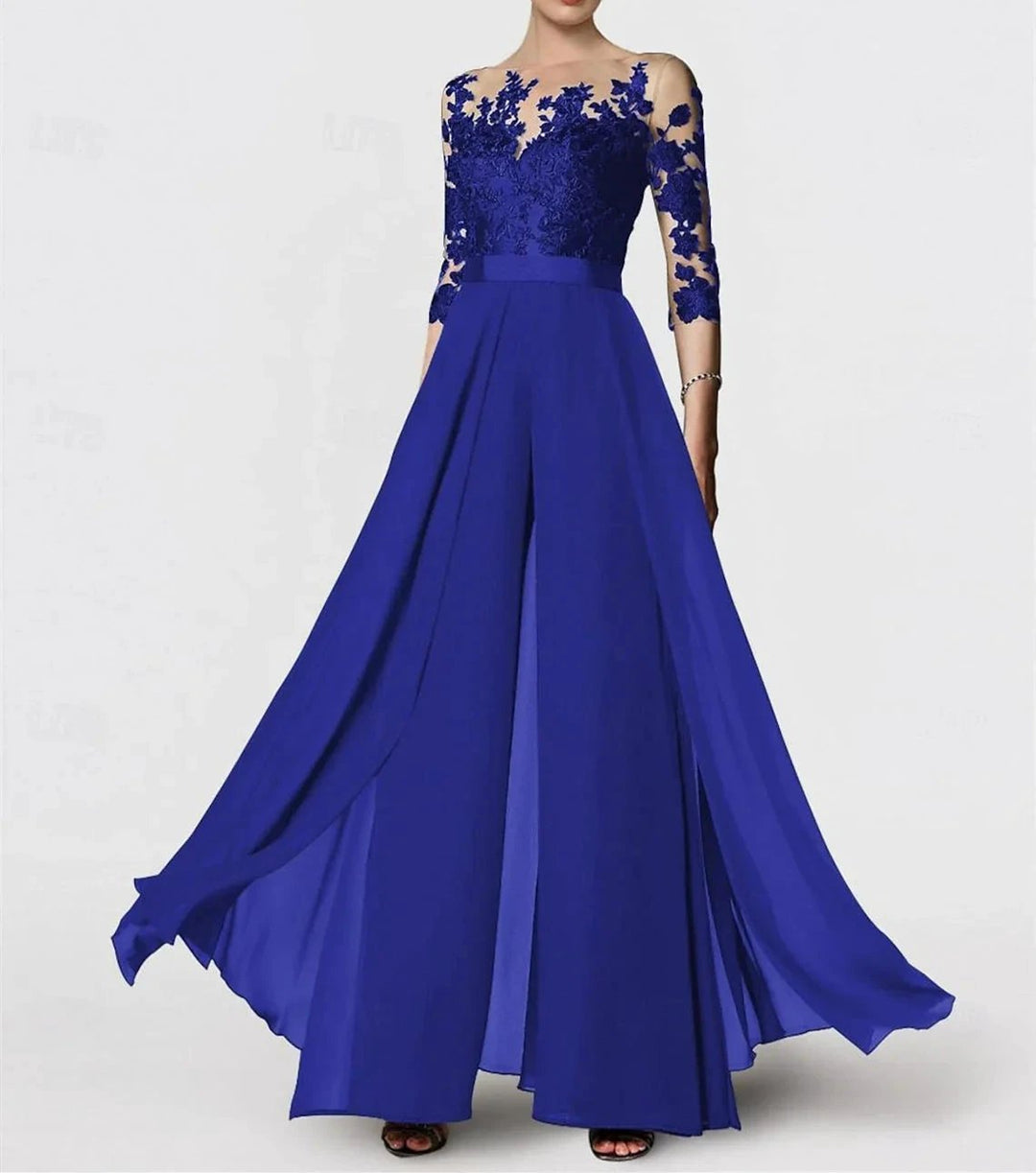 A-Line/Princess Mother of the Bride Dresses with Applique by Dreamylily