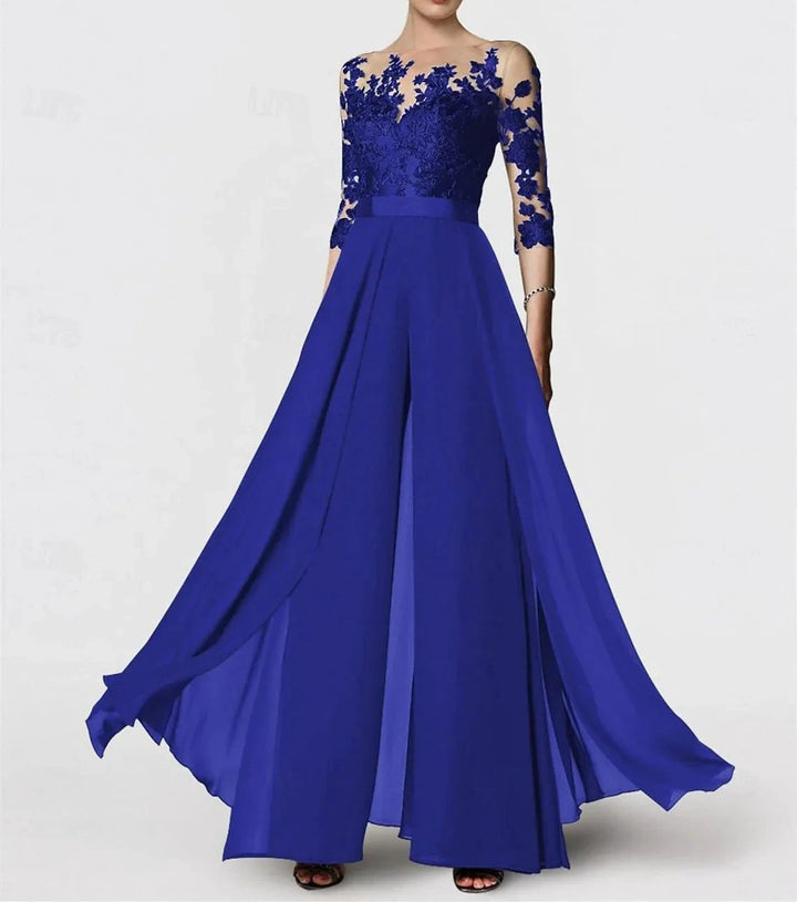 A-Line/Princess Mother of the Bride Dresses with Applique by Dreamylily