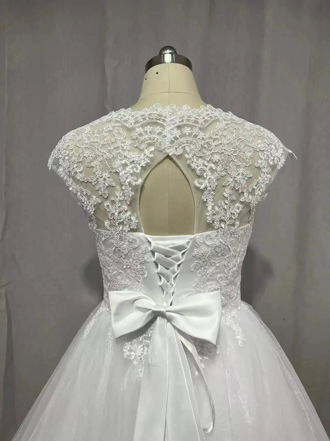 MYYBLE Real Photo Backless Cap Sleeves Bohemian Modern Wedding Dresses 2022 Plus Size Custom Made Vestido De Noiva Wedding Dress by payinti