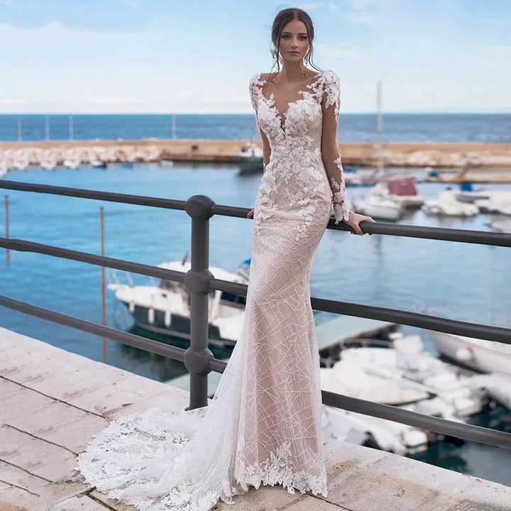 Mermaid Wedding Dress Sexy Women&