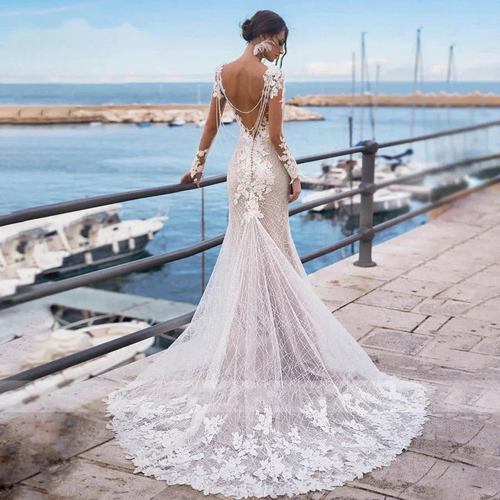 Mermaid Wedding Dress Sexy Women&