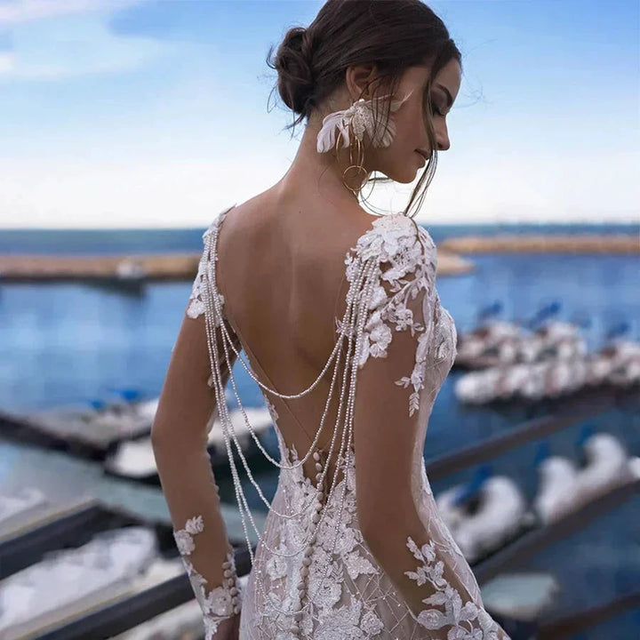 Mermaid Wedding Dress Sexy Women&