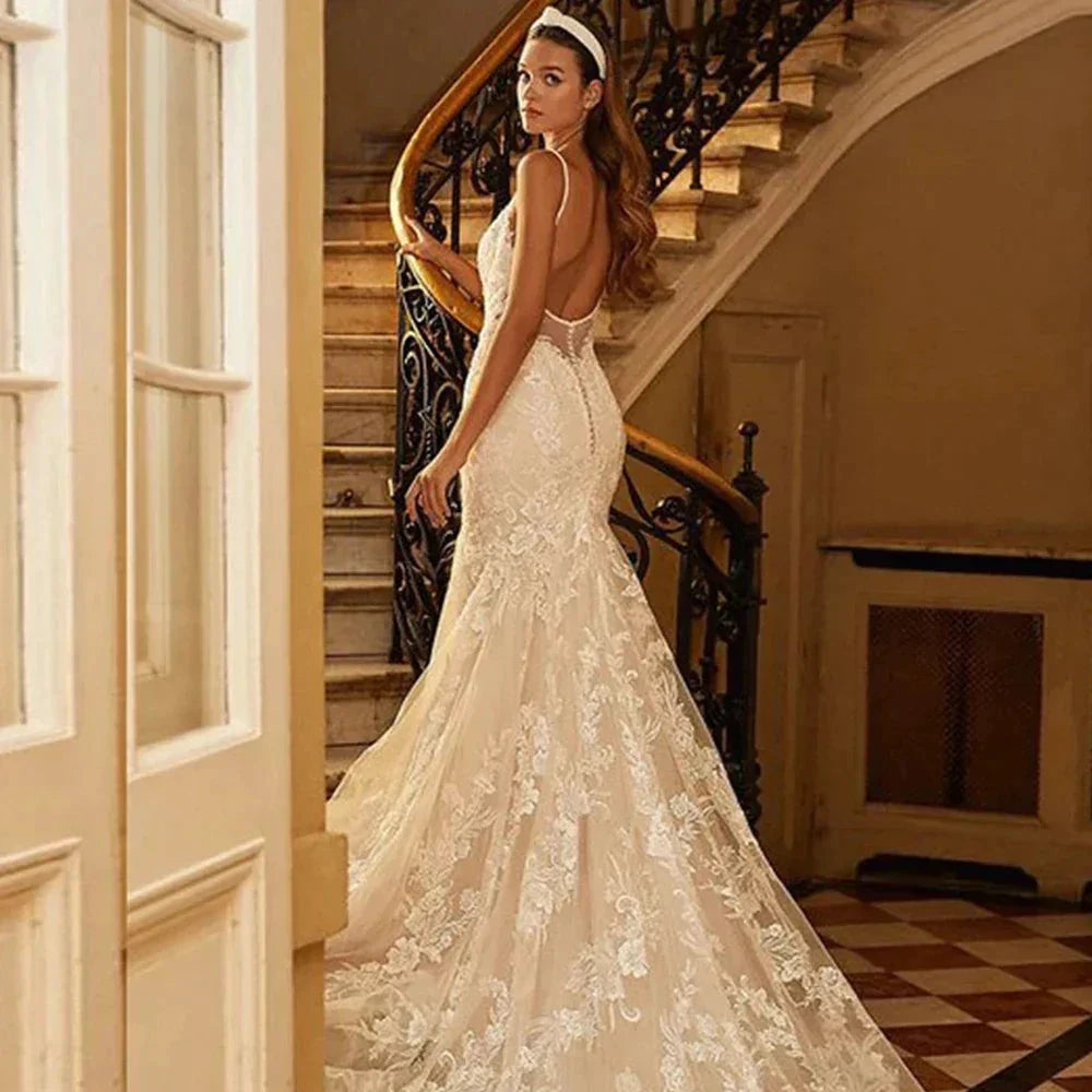 Mermaid Wedding Dresses 2023 Women&