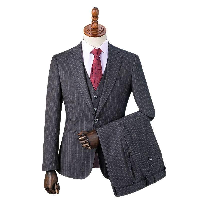 Striped suit men&