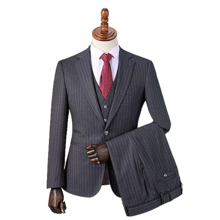 Striped suit men&