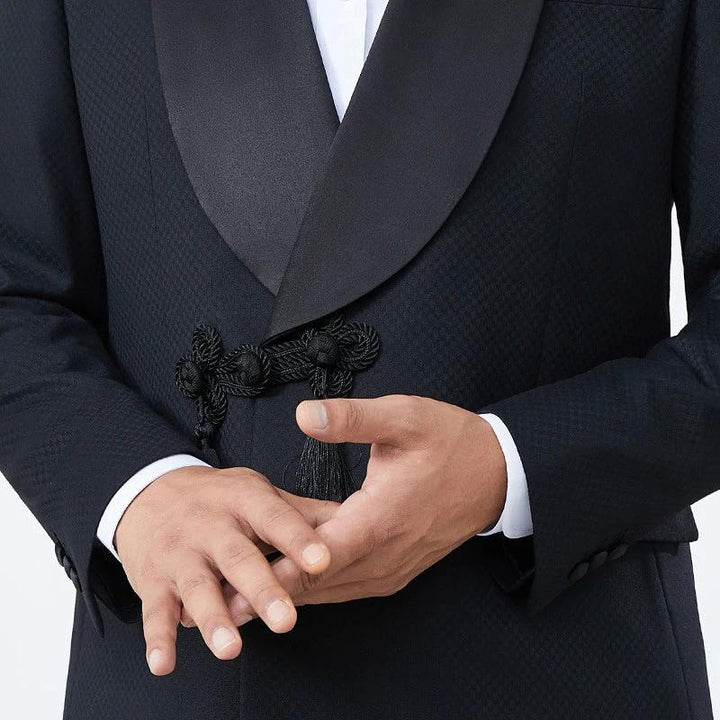 Customized wedding evening gown, men&