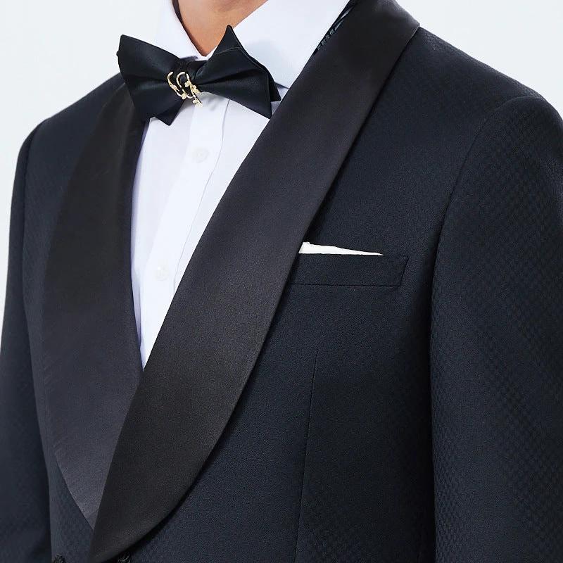 Customized wedding evening gown, men&
