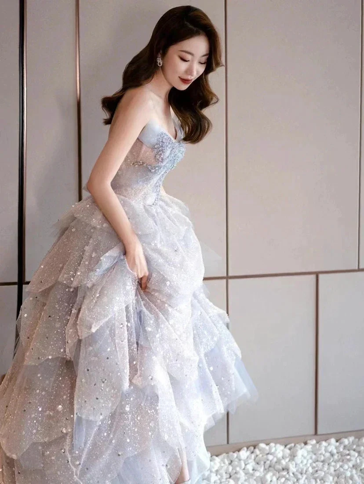 Luxurious Shiny Ball Gown,Sweet 16 Dress,Princess Dress,Y2403 by simplepromdress