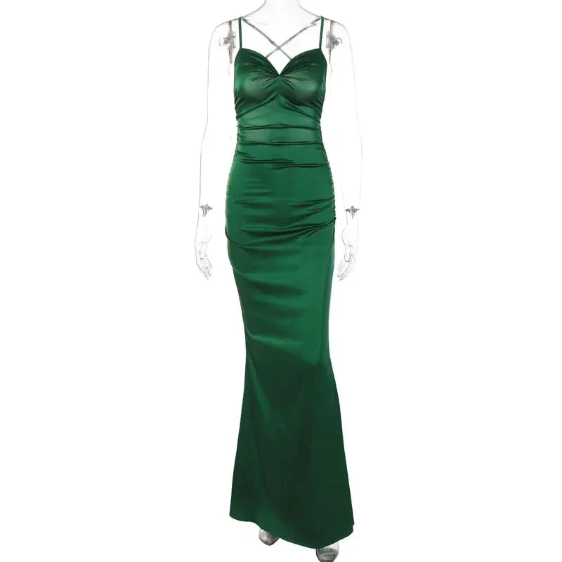 Emerald Green Mermaid Prom Dress,Sexy Evening Dress Y1829 by simplepromdress