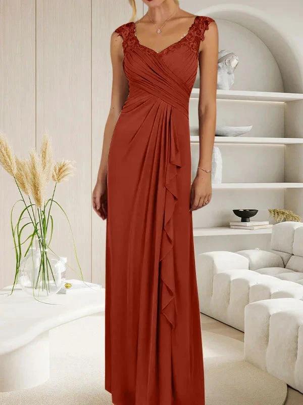 Champagne A-Line Sweetheart Neckline Pleated Mesh Dress by Dreamylily