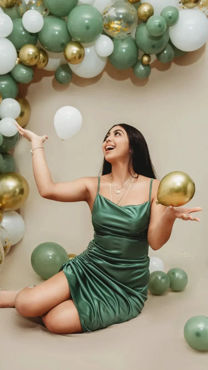 Green Spaghetti Straps Homecoming Dress 18th Birthday Party Dress Y2626 by simplepromdress