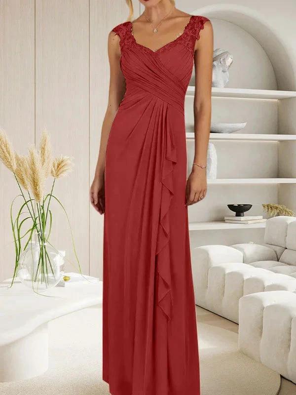 Champagne A-Line Sweetheart Neckline Pleated Mesh Dress by Dreamylily