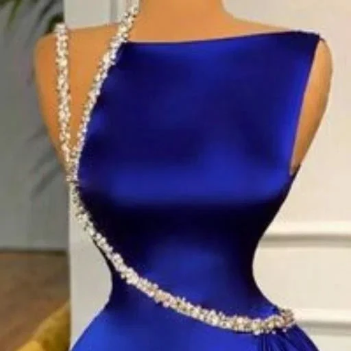 Elegant Modest Royal Blue Evening Dresses Y4193 by simplepromdress