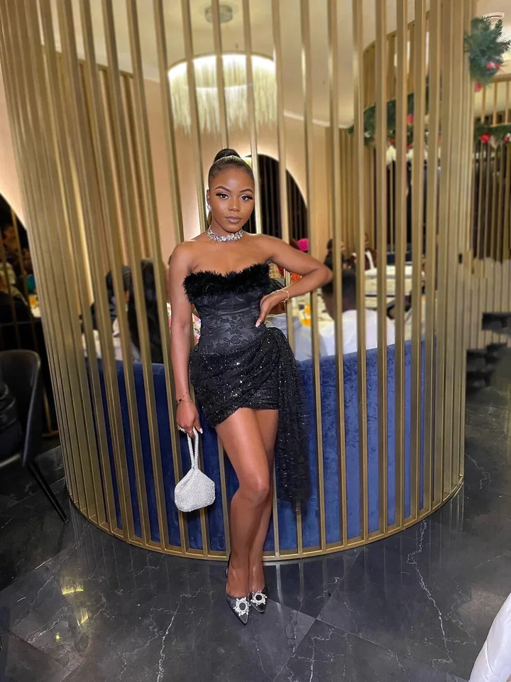 Black Strapless Mini Birthday Party Dress Homecoming Dress Y8132 by simplepromdress