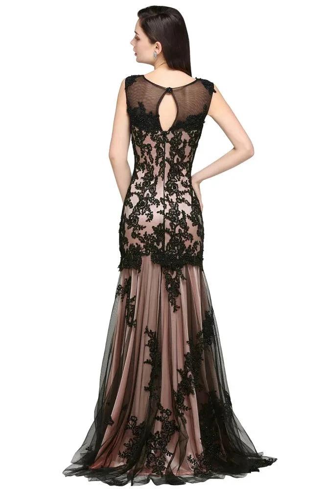 A-line Short Pink Tulle Homecoming Dresses with Lace Appliques by misshow.com