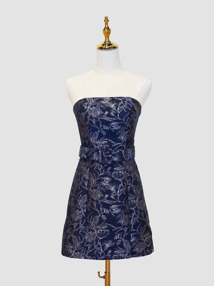 Sheath Strapless Short Homecoming Dress by KissProm
