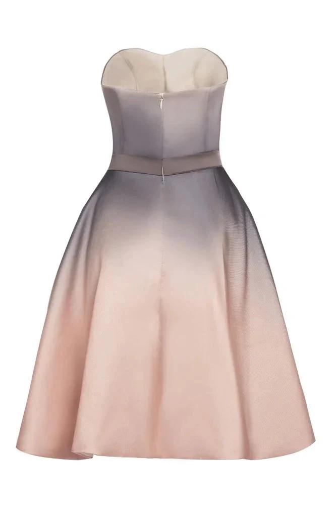 Charming Sweetheart Gradient aline Short Homecoming Dress by misshow.com