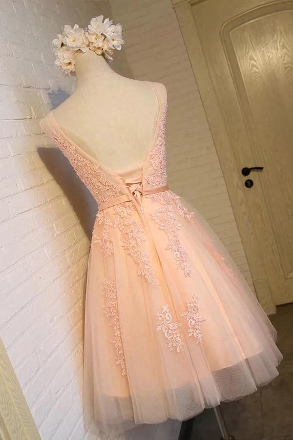 Charming Tulle Cute Homecoming Dress Short Prom Dress PG131 by pgmdress