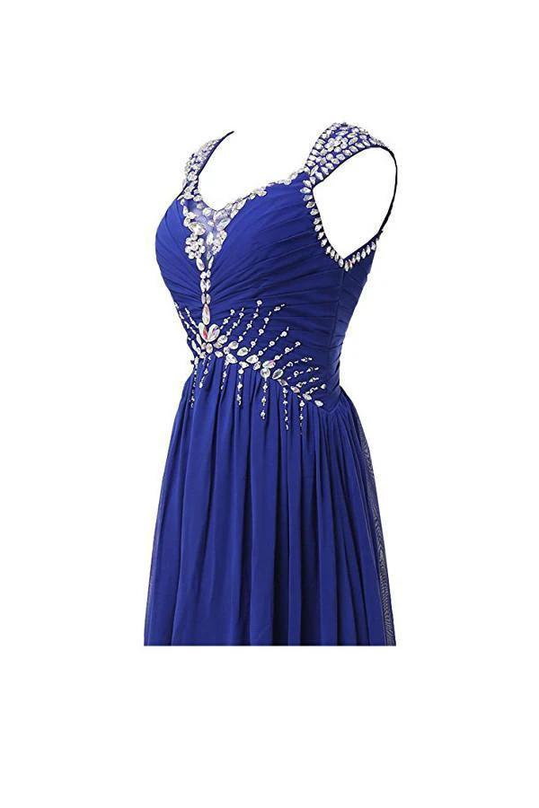 Chiffon V-neck Long Prom Gowns Party Dresses Bridesmaid Dresses PG268 by pgmdress