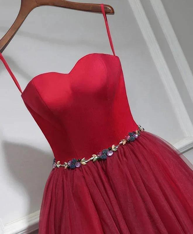 Cute Sweet Neck Short Prom Dress Mini Dresses Homecoming Dresses PD147 by pgmdress