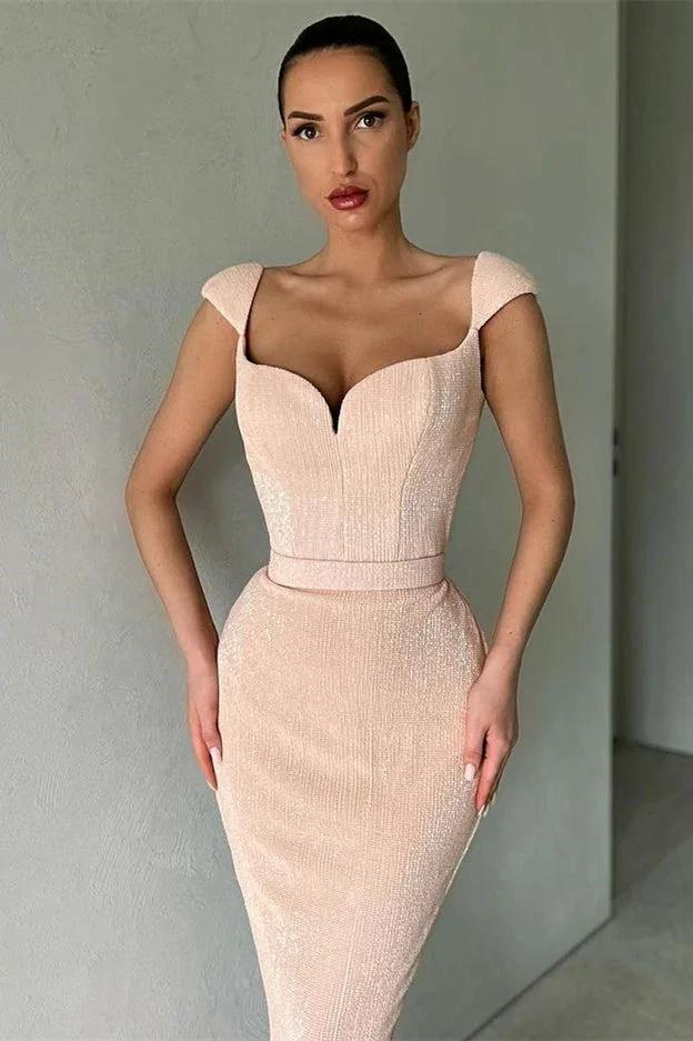 Designer Sequined Sleeveless Mermaid Prom Dress by misshow.com