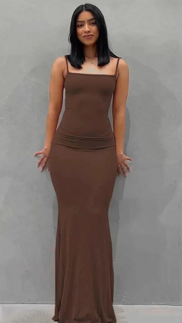 Mermaid Spaghetti Straps Long Prom Dress Sexy Evening Gown Y566 by simplepromdress