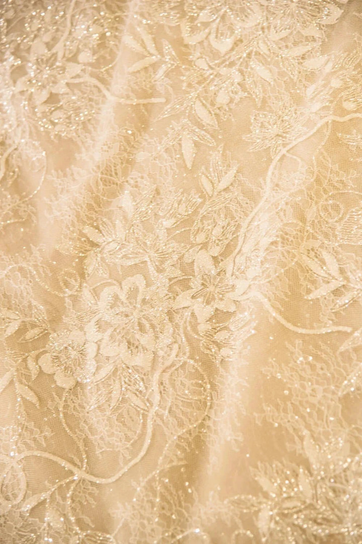 Elegant Illusion neck Cap Sleeve Appliques Tulle A-line Princess Wedding Dress by misshow.com