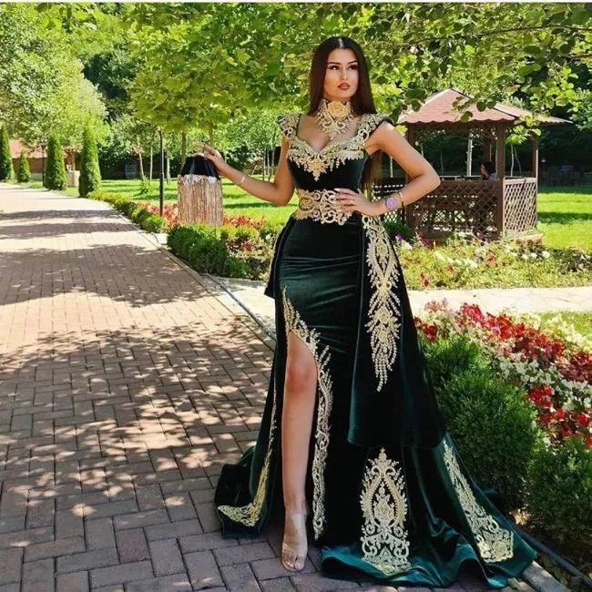 Robes de soirée longues vertes | Robe de bal de fin d&