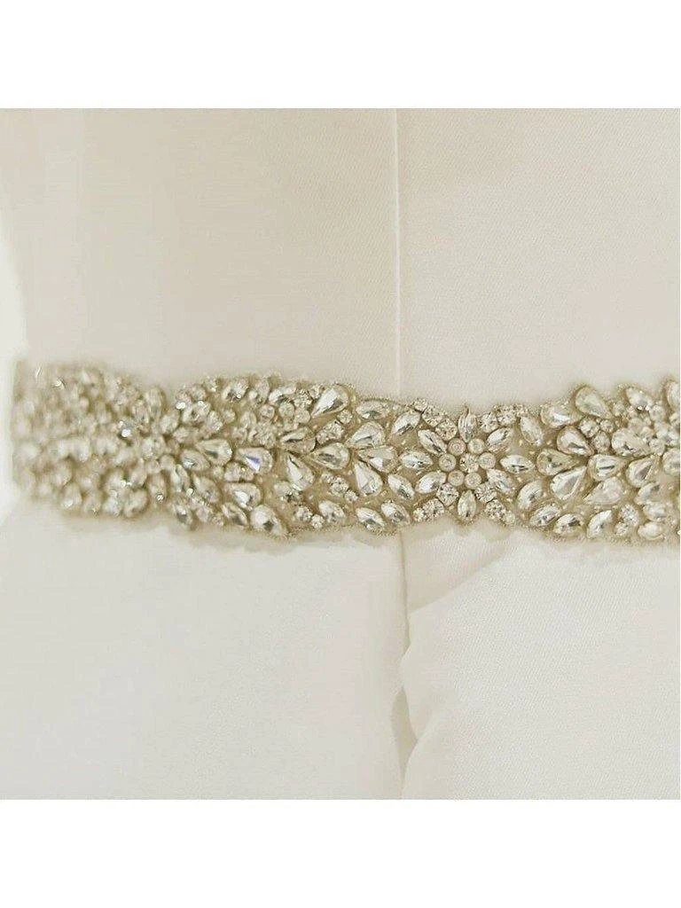 Ivory Ball Gown Wedding Dresses Spaghetti Strap Beaded Bridal Dress WD339 by pgmdress