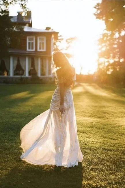 Mermaid / Trumpet Wedding Dresses Sparkle &amp; Shine Dress Wedding Party by misshow.com