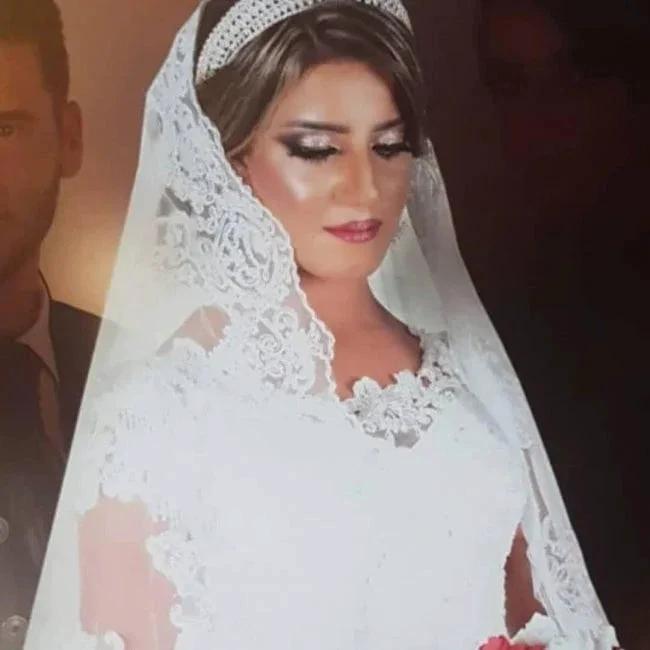 Modern wedding dresses with lace | Princess Wedding Dresses by misshow.com