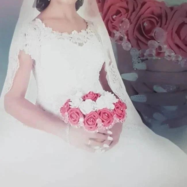 Modern wedding dresses with lace | Princess Wedding Dresses by misshow.com